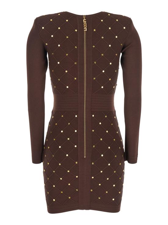 25FW 엘리자베타프랜치 원피스 AM25S57E2EA3 Brown - ELISABETTA FRANCHI
