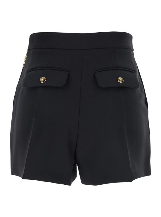 25FW 엘리자베타프랜치 숏팬츠 SH01757E2110 Black - ELISABETTA FRANCHI