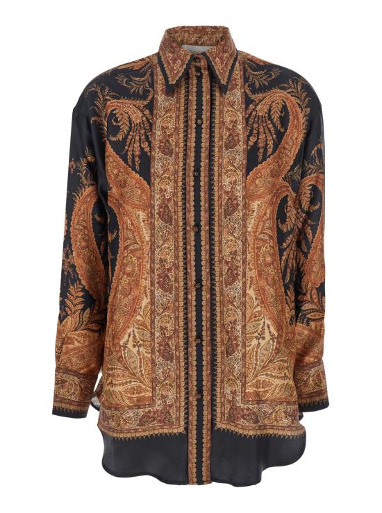 25FW 짐머만 블라우스 9999TF251BLKP Multicolor