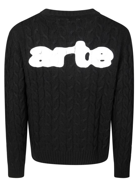 25FW 아르떼 앤트워프 스웨터 AW25135K NERO - ARTE ANTWERP