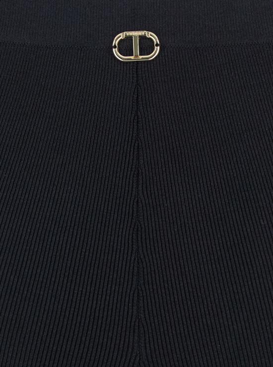 25FW 트윈셋 스트레이트 팬츠 252TP320600006 Black - TWINSET