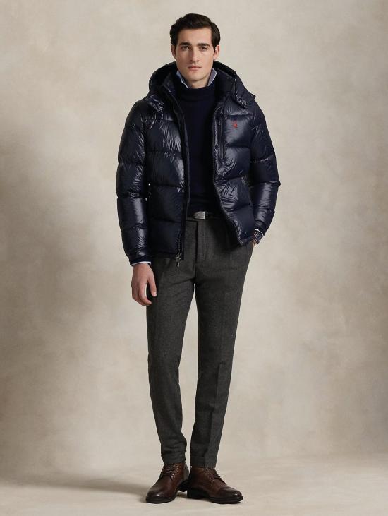 25FW 랄프 로렌 포니 로고 후디드 패딩 포니 로고 후디드   710968281002 - RALPH LAUREN