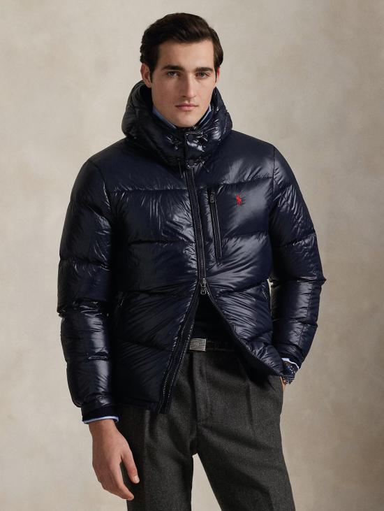 25FW 랄프 로렌 포니 로고 후디드 패딩 포니 로고 후디드   710968281002