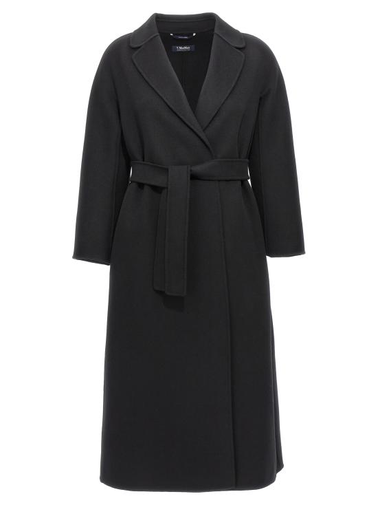 26SS 에스막스마라 트렌치 코트 2529016081600013 Black