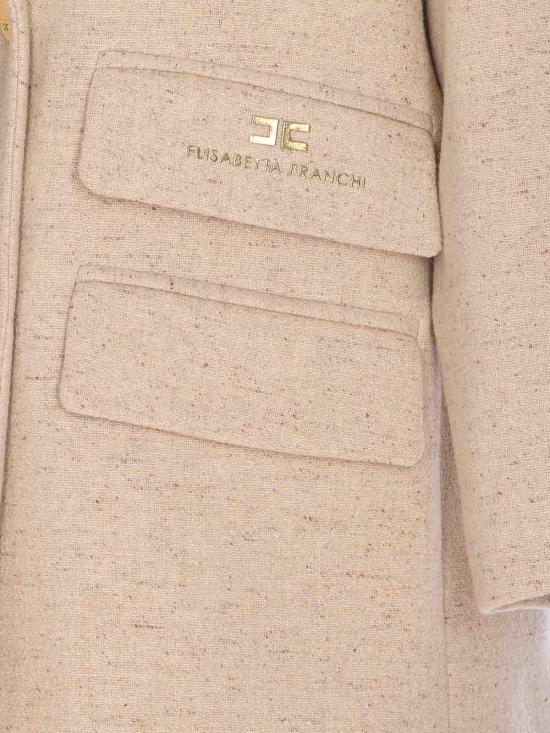 25FW 엘리자베타프랜치 코트 CP01156E2DZ9 Beige - ELISABETTA FRANCHI