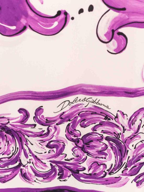 25FW 돌체앤가바나 롱 원피스 F6TSXTFHAA2HP5DQ Purple - DOLCE & GABBANA
