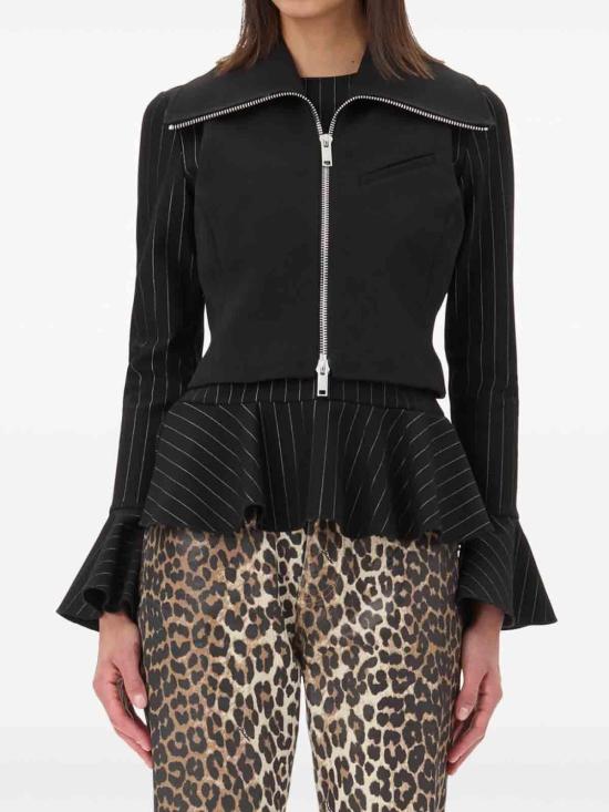  가니 베스트 W0189099 Black - GANNI