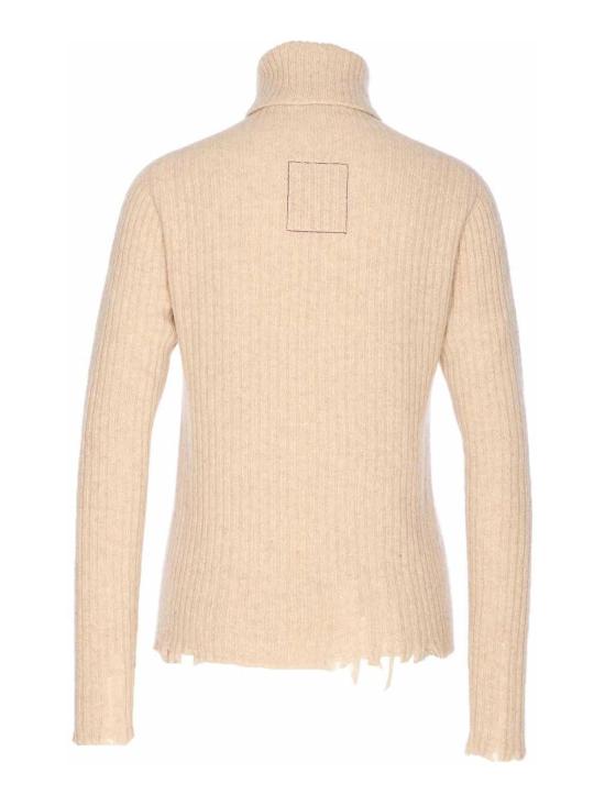 25FW 우마 왕 민소매 티셔츠 UK7151UW200 Beige - UMA WANG