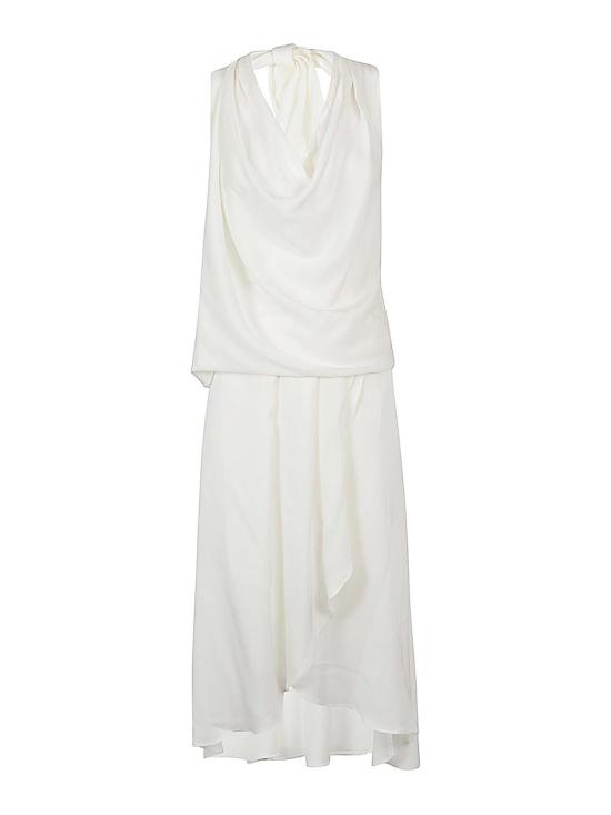 26SS 실크95파이브 미디 원피스 25210WORTHAVEN02 White