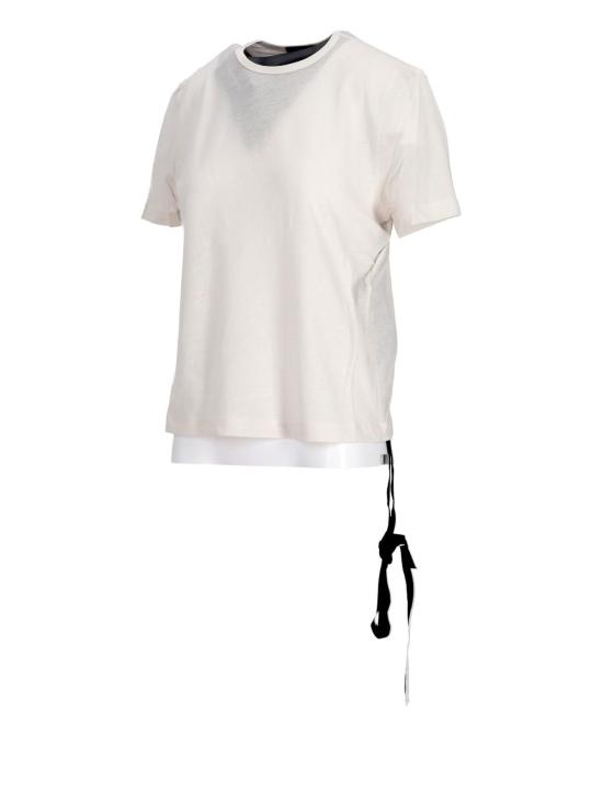 25SS 앤 드뮐미스터 반팔 티셔츠 B0012549FA206003 White - ANN DEMEULEMEESTER
