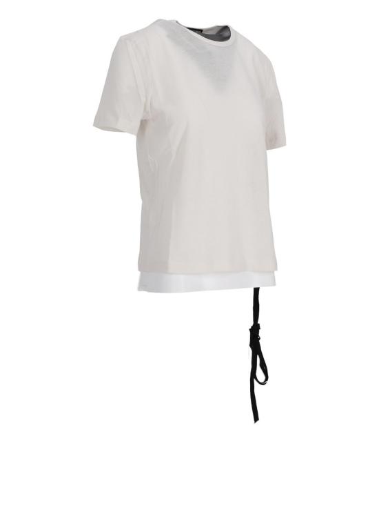 25SS 앤 드뮐미스터 반팔 티셔츠 B0012549FA206003 White - ANN DEMEULEMEESTER