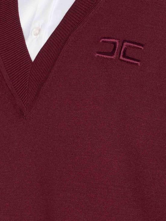  엘리자베타프랜치 긴팔 티셔츠 AM09T56E2CM4 Red - ELISABETTA FRANCHI