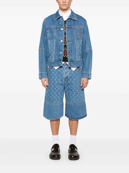 25SS 마린세르 데님 자켓 MJA063ACDEN0002BL05 Blue - MARINE SERRE