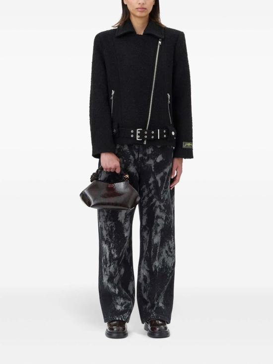  가니 자켓 W0026099 Black - GANNI