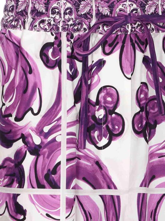 25FW 돌체앤가바나 숏팬츠 FTDBPTFI5JOH25DQ Purple - DOLCE & GABBANA