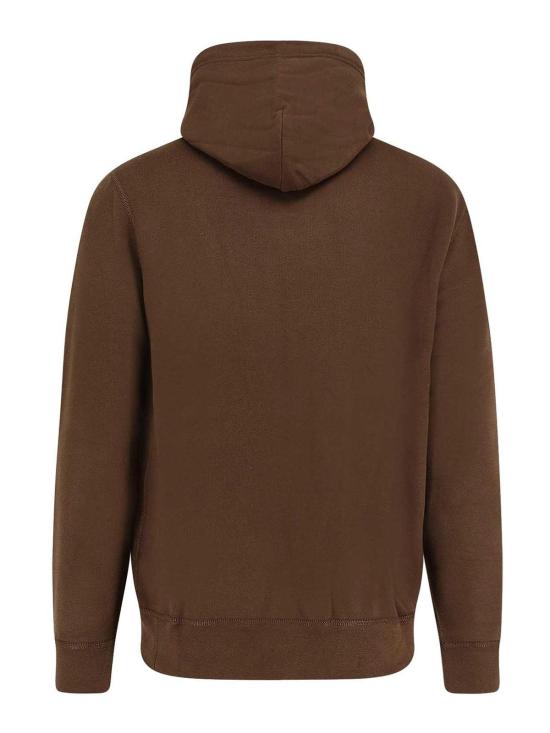  폴로 랄프로렌 포니 자수 플리스 후드 티셔츠  710766778108 Brown - POLO RALPH LAUREN