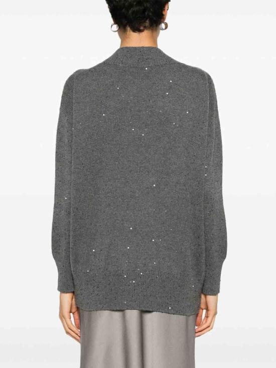  브루넬로 쿠치넬리 탑 M73539922CJ079 Grey - BRUNELLO CUCINELLI