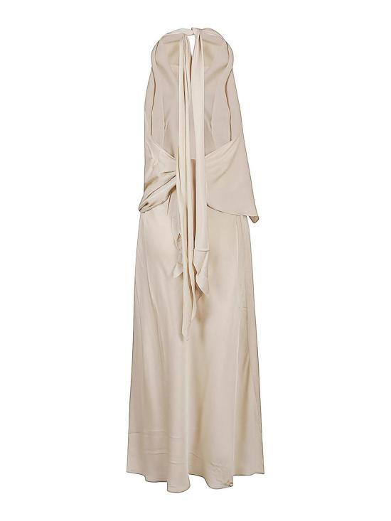  실크95파이브 미디 원피스 25210WORTHAVEN44 Beige - SILK95FIVE