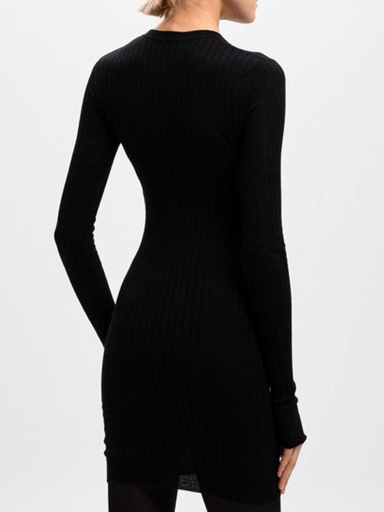  디 아티코 미디 스커트 250WCA00348KWS006AA100 Black - THE ATTICO