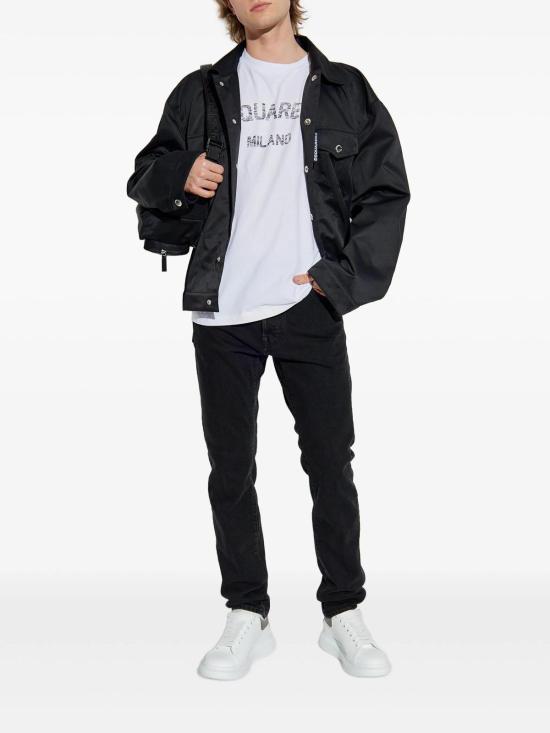 25FW 디스퀘어드2 반팔 티셔츠 S74GD1476D20020961C Purple - DSQUARED2