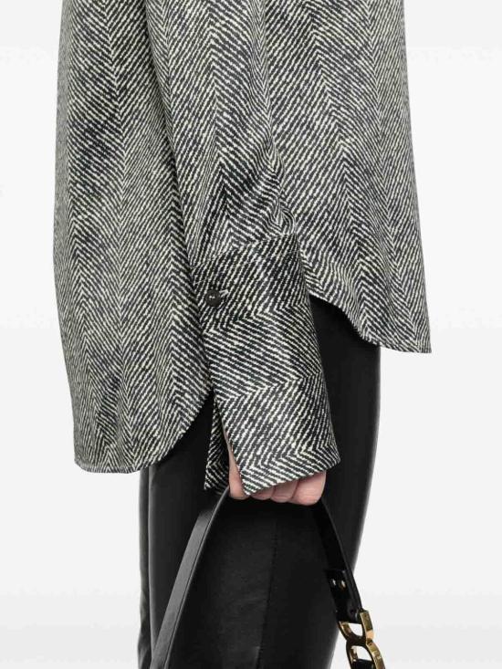 25FW 에르마노 설비노 셔츠 D452K312HXRS4517 Grey - ERMANNO SCERVINO