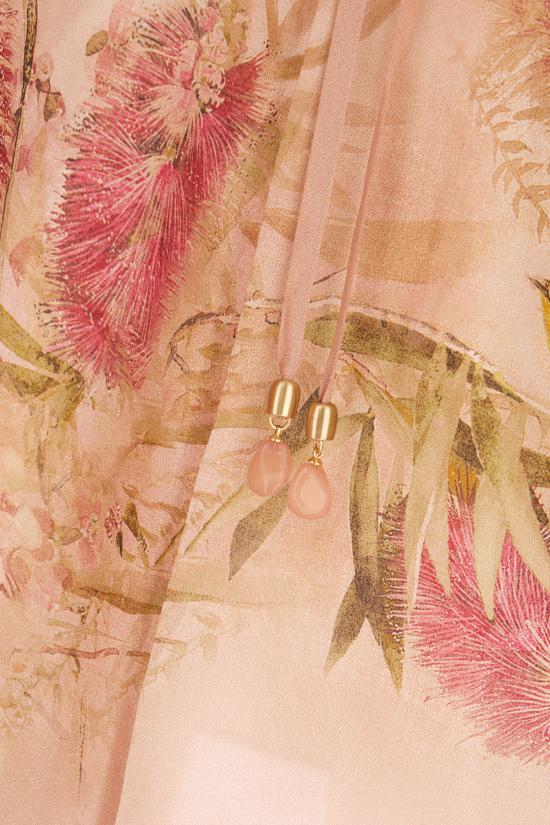 25FW 짐머만 블라우스 4251TSS255 PNKBOTFLO PINK BOTANICAL FLORAL - ZIMMERMANN