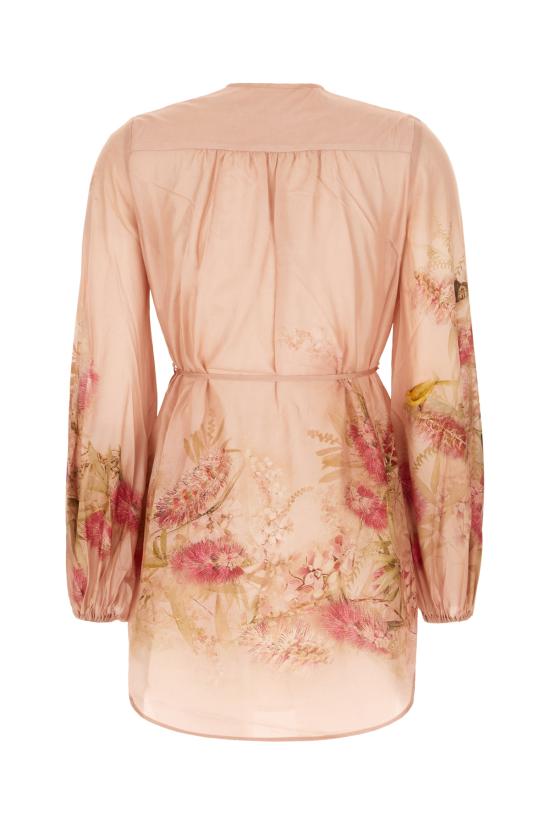 25FW 짐머만 블라우스 4251TSS255 PNKBOTFLO PINK BOTANICAL FLORAL - ZIMMERMANN