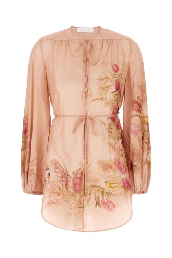 25FW 짐머만 블라우스 4251TSS255 PNKBOTFLO PINK BOTANICAL FLORAL