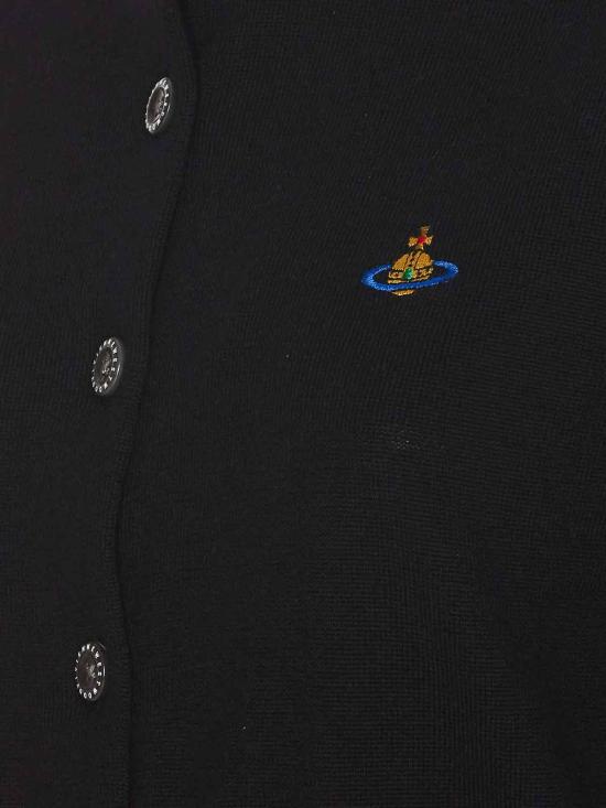  비비안웨스트우드 BEA 베아 크롭 가디건 1803002UY0006N403 Black - VIVIENNE WESTWOOD