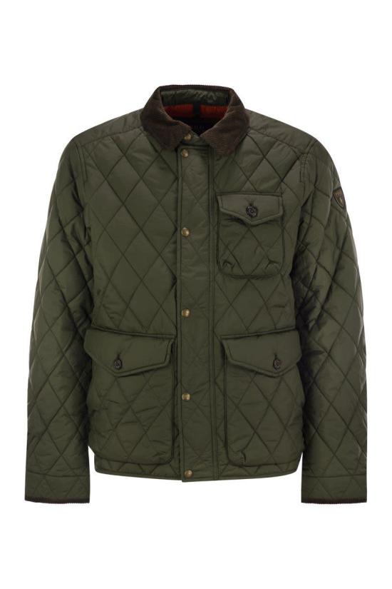  폴로 랄프로렌 발수 퀼트 재킷 710847071 001 OLIVE GREEN