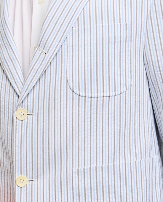  톰브라운 수트 자켓 MJC196HF0586480 Blue - THOM BROWNE