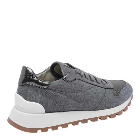 25FW 브루넬로 쿠치넬리 스니커즈 MZ26G1960 C003 Grey - BRUNELLO CUCINELLI