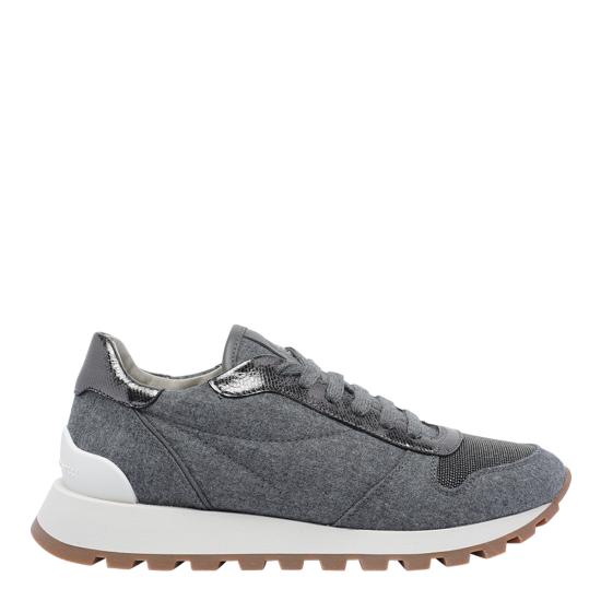 25FW 브루넬로 쿠치넬리 스니커즈 MZ26G1960 C003 Grey