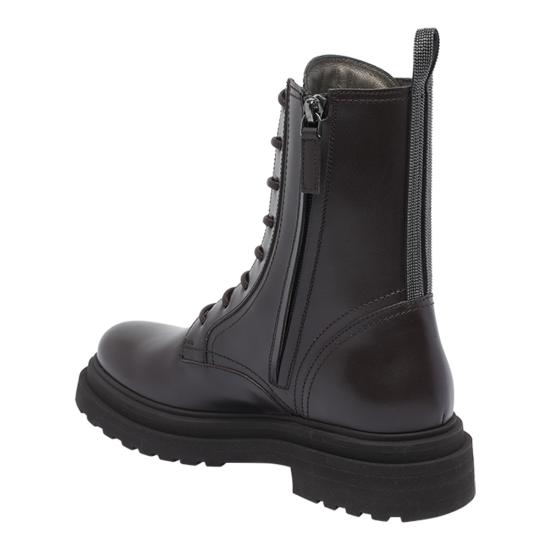 25FW 브루넬로 쿠치넬리 부츠 MZOLG3036P C8279 Brown - BRUNELLO CUCINELLI