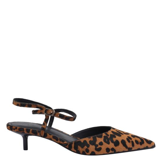 25FW 스티브매든 힐/펌프스 ADELAIDE L LEOPARD Brown