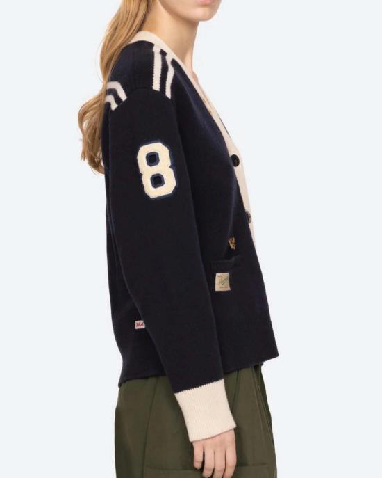  씨뉴욕 가디건 Sea Ny Arther 바시티 니트 카디건 - SEA NY