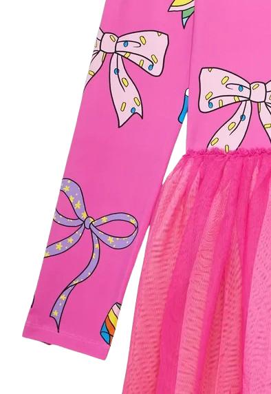 25FW [키즈] 스텔라 맥카트니 원피스 TX1C00 Z3044 543MC Pink - STELLA MCCARTNEY