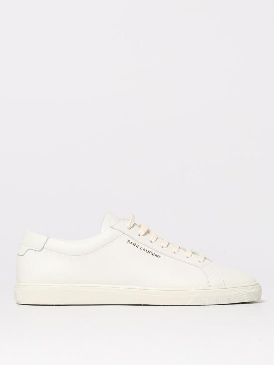 25FW 생로랑 뮬/슬리퍼 6068330M500 9030 White