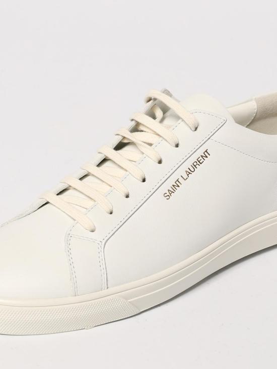 25FW 생로랑 뮬/슬리퍼 6068330M500 9030 White - SAINT LAURENT