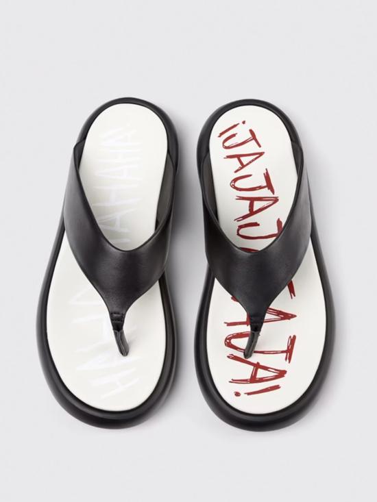 25SS 캠퍼 뮬/슬리퍼 K101032 001 TWINS 0 Black - CAMPER