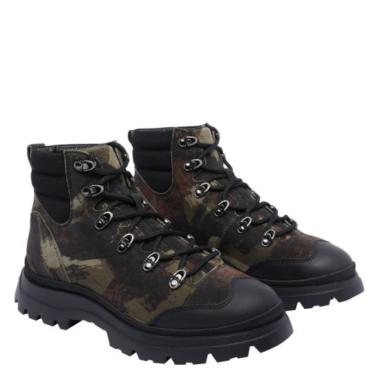 25FW 호간 부츠 HXM6920FT10UJX394F GREEN - HOGAN