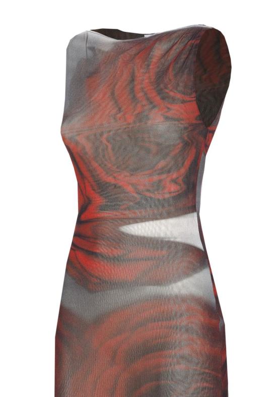 25FW 장 폴 고티에 롱 원피스 DR053M011P010230 RED - JEAN PAUL GAULTIER