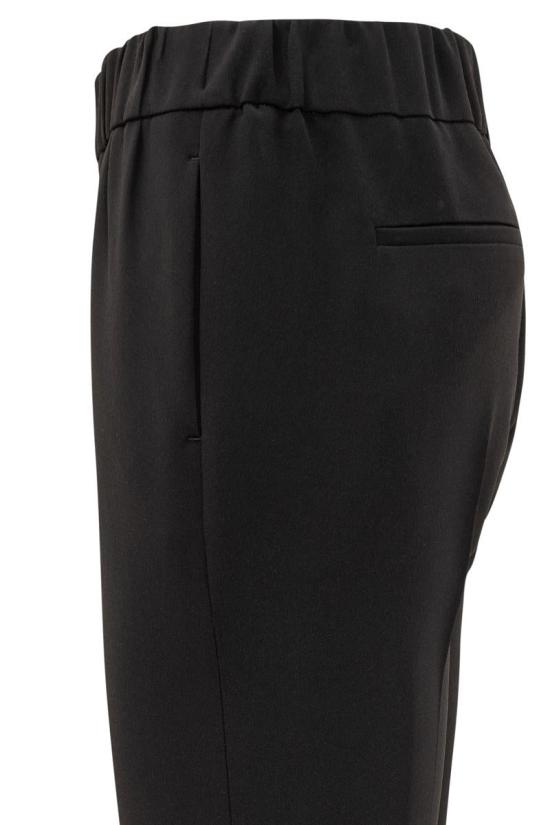 25SS 브루넬로 쿠치넬리 스트레이트 팬츠 MA029P1673 C101 Black - BRUNELLO CUCINELLI