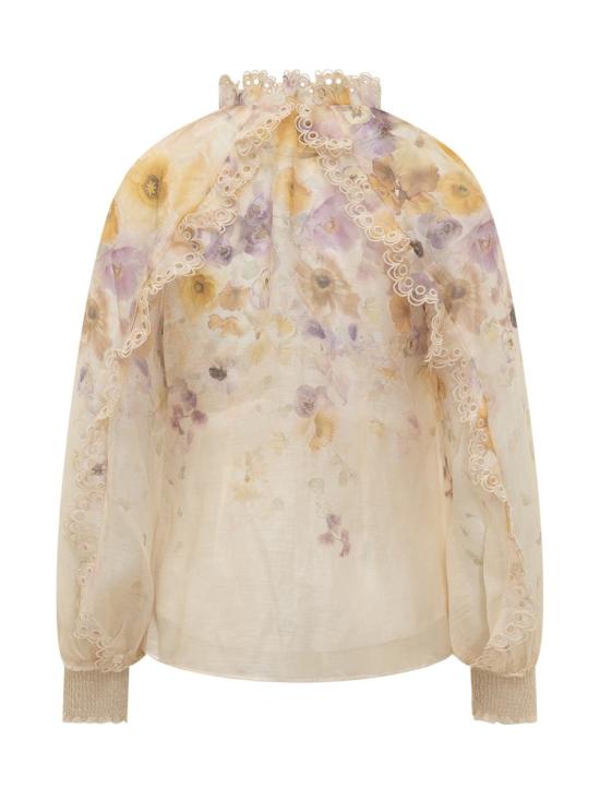 25FW 짐머만 블라우스 5455TF252 PSFL PRINTED - ZIMMERMANN