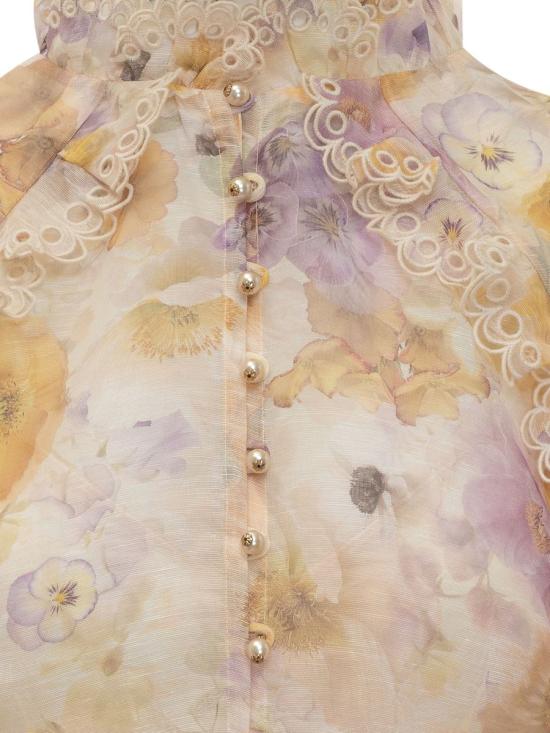 25FW 짐머만 블라우스 5455TF252 PSFL PRINTED - ZIMMERMANN