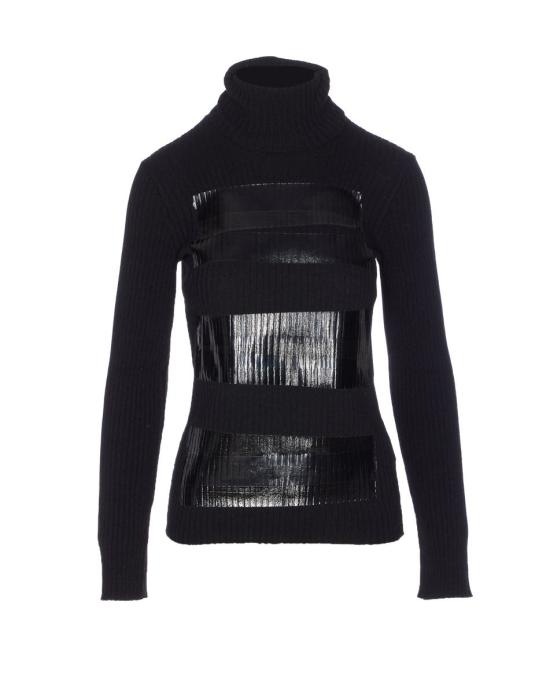 25FW MM6 메종마르지엘라 터틀넥 S62HA0095M13196900S Black