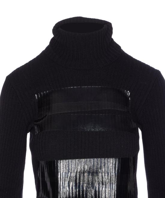 25FW MM6 메종마르지엘라 터틀넥 S62HA0095M13196900S Black - MM6 MAISON MARGIELA