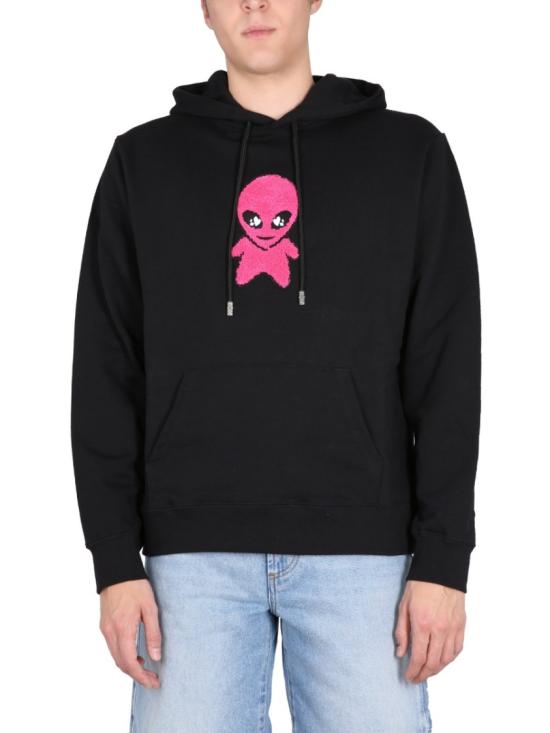  지씨디에스 후드 티셔츠 SS23M100180 02 Black