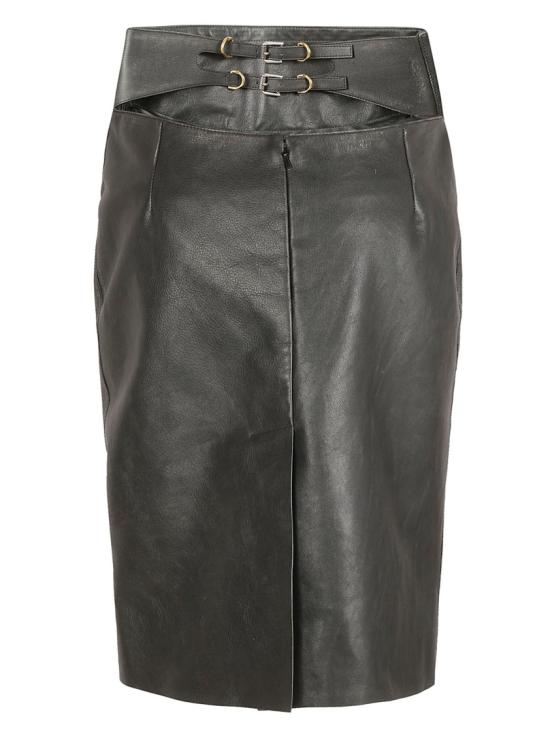  지방시 미디 스커트 BW40PK61C1011 Grey - GIVENCHY