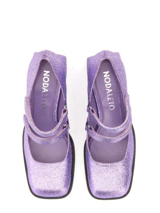  노달레토 힐/펌프스 NO11 79 117 AMETHISTGLITTER Purple - NODALETO